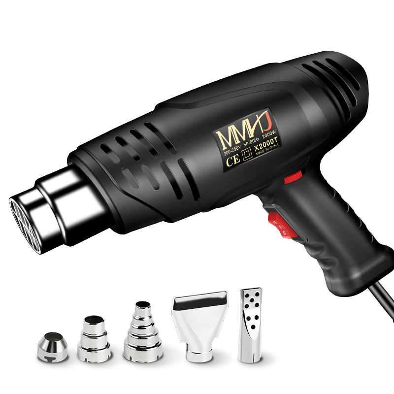 Industrial Hair dryer Heat Gun 2000W Hot Air Gun Air dryer for soldering Thermal blower Soldering station Shrink wrapping Tools