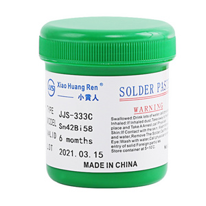 SMT solder paste tin bismuth solder Sn42Bi58 tin solder paste 500g bottle solder paste