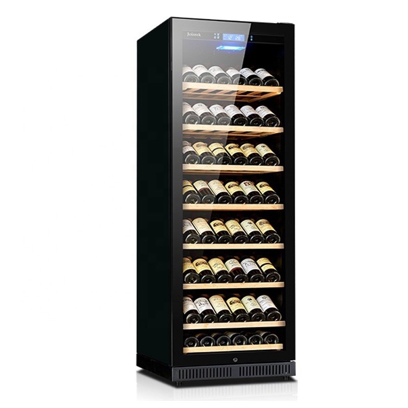 80 Bottle Touchscreen Digital Climate control  Stainless Steel Wine cooler and cabinet