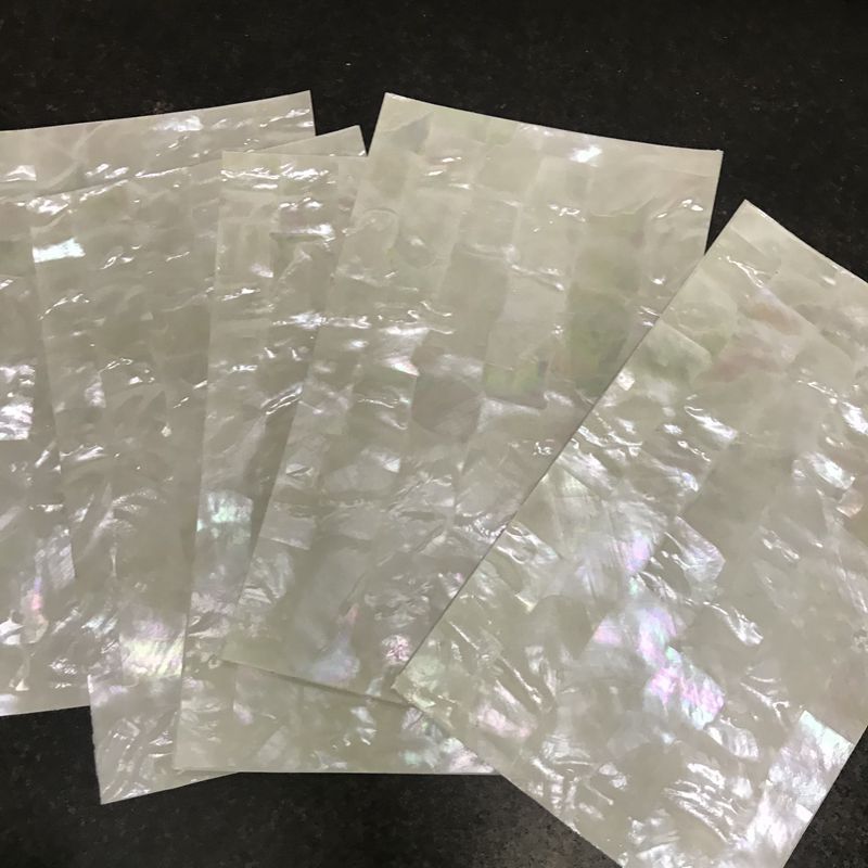 Natural white sea shell sheet  New Zealand Abalone Shell Sheet Mother Of Pearl shell sheet for art crafts home decoration