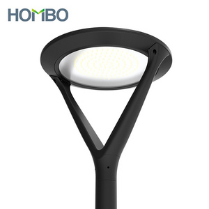 HOMBO ETL DLC Modern Design Yard Pole Light 40W 50W 60W 80W 100W Outdoor LED Garden Light