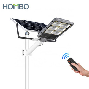 HOMBO Outdoor Waterproof Aluminum Split Street Lamp 60W 100W 200W 300W 400W LED Solar Street Lights