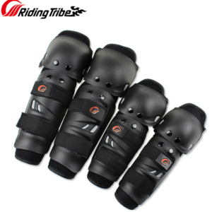 Riding-Tribe Motorcycle Riding Knee Pads Motocross Racing Protective Gears Hands and Leg Guards 2 Knee 2 Elbow protection