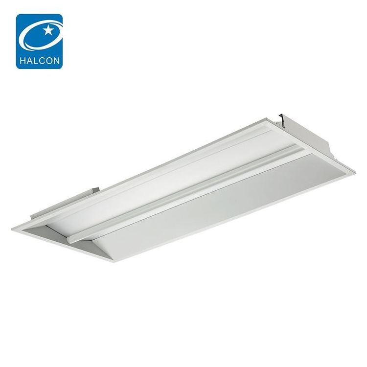 Top zhongshan white 5000k Recessed dimmable flat integrated troffer led panel light