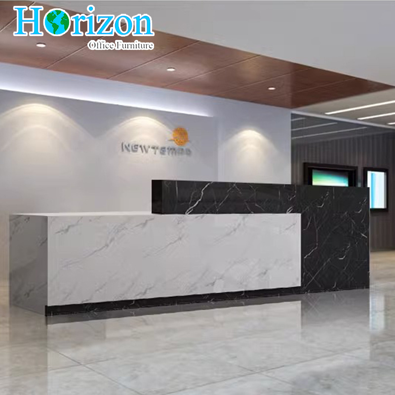 New High Quality Reception Desk Front Office Desk Reception Counter Table