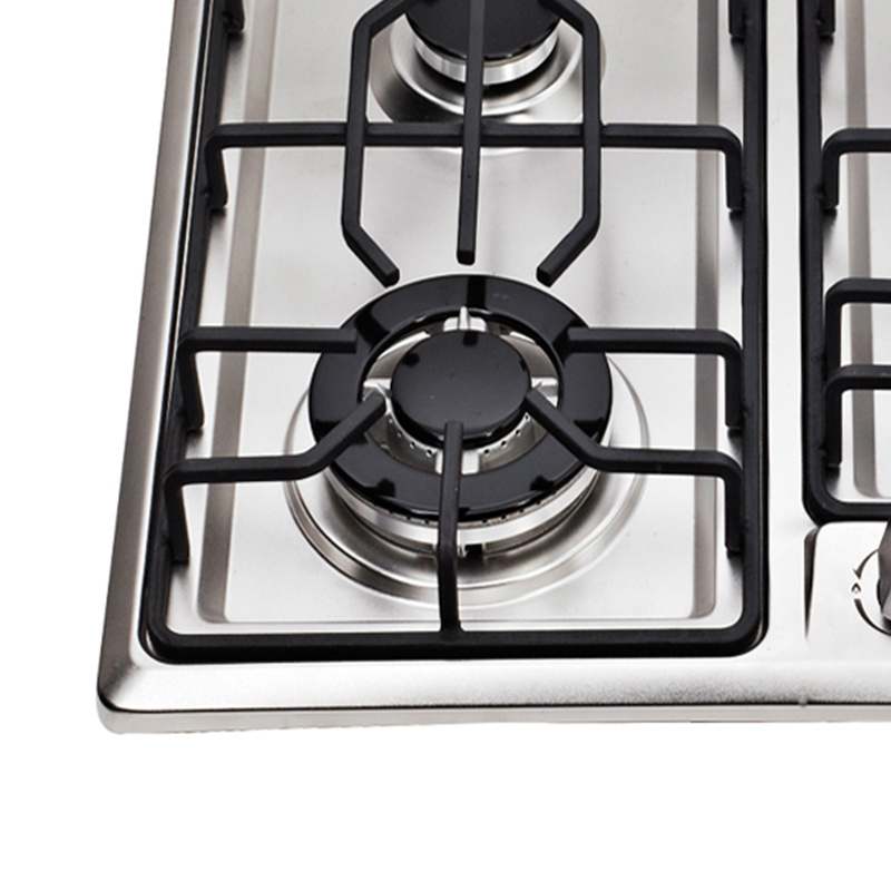 Kitchen Appliances 4 Burners Gas Hob Gas Cooker built in type Household Stainless Steel Gas Stove