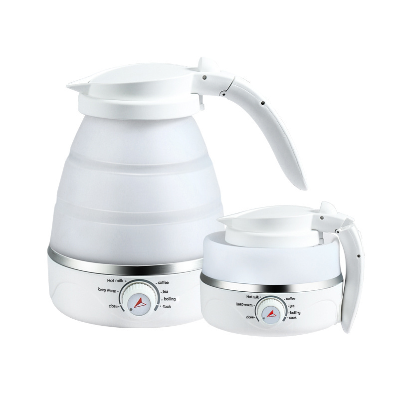 Travel kettle electric  Folding Food Grade Silicone Portable Household Retractable Small Electric jug Kettle