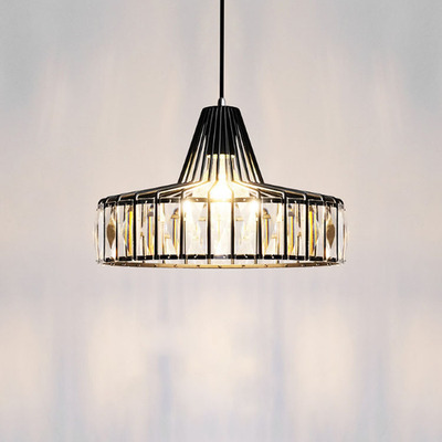 Lighting Fixtures Modern E27 Restaurant Study Room Decoration Design Light Led Ceiling Crystal Chandelier