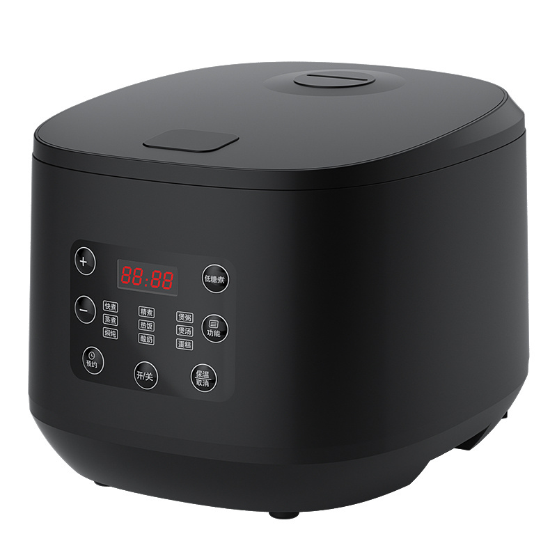 Factory price 5L electric rice cooker portable multi-functional commercial digital rice cooker with non stick coating inner pot