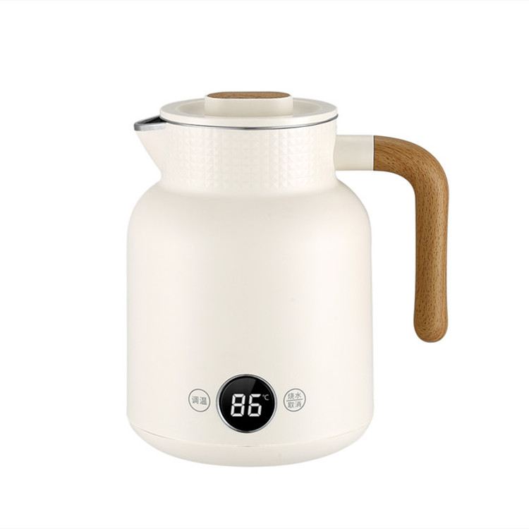 Electric Digital Kettle With Touch Screen Electric Pour Over Coffee Gooseneck Kettle Adjustable Temperature