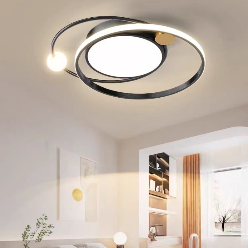 LED Ceiling Light Round Modern Lights Nordic Decorative Light Fixture for Bedroom, Living room, Dining Room