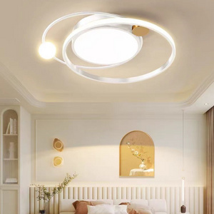 LED Ceiling Light Round Modern Lights Nordic Decorative Light Fixture for Bedroom, Living room, Dining Room