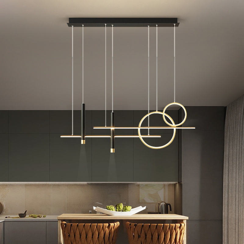 New Modern LED Chandelier For Dining Room Kitchen Living Room Bedroom Ceiling Pendant Lamp Spotlight Nordic Design Hanging Light