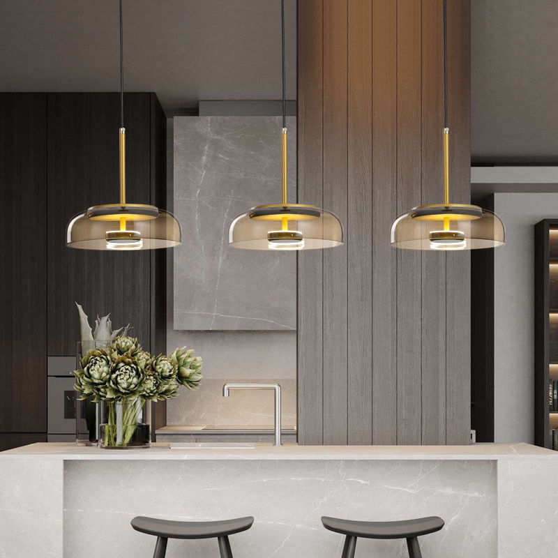 Modern LED Pendant Light for Dining Room Kitchen Cafe Bar Creative Nordic Ceiling Chandeliers Interior Lighting Hanging Lamps