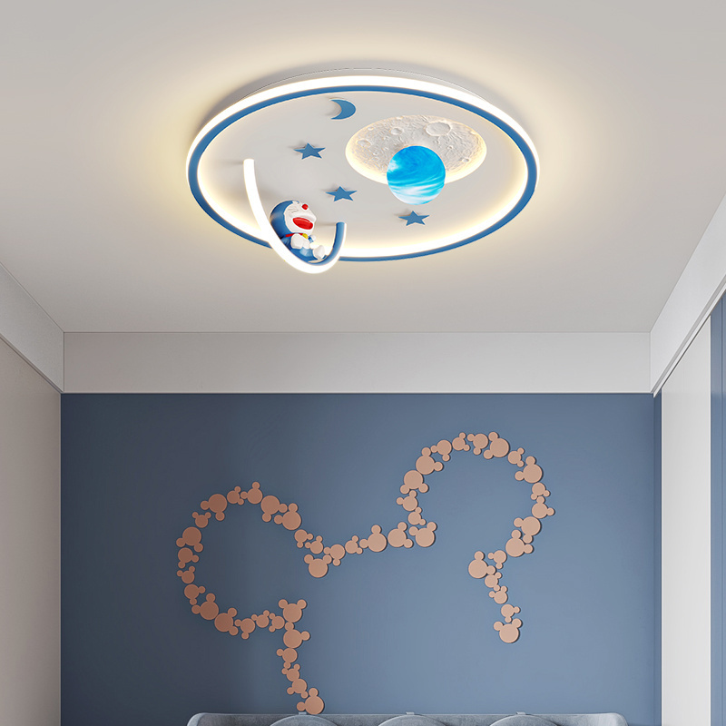 Creative Ceiling Light Children's Bedroom Restaurant Decoration LED Ceiling Kids Lamps Eye Protection Kindergarten Chandelier