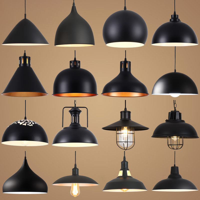 Retro Industrial Chandeliers Pendant Lights Lamp Vintage Loft Iron Art Industrial Pendant Lighting For Dining Kitchen Island