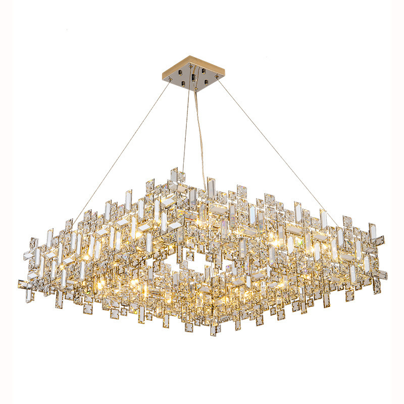 2023 Drop Lighting Luxury Indoor Living Room Pendant Crystal Chandelier Led Modern Chandelier Luxury Nordic For Bedroom