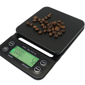 Multi-function electronic scale coffee scale  coffee dripping timer