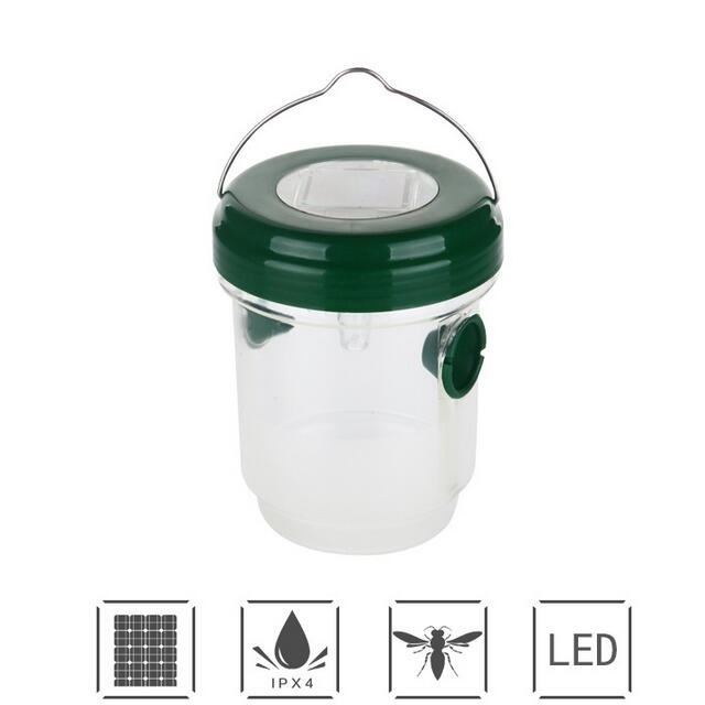 Bee catcher wasp trap Solar LED trapper wasp catcher drosophila trap insect light trap