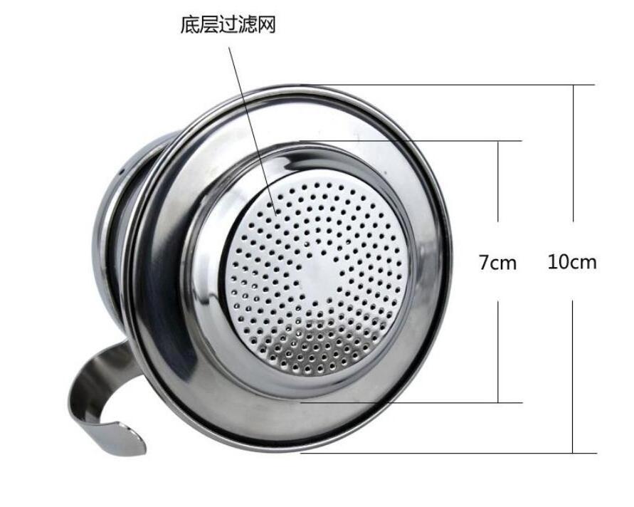 Coffee filter cup 304 stainless steel Vietnamese coffee filter cup drip pot vietnam drip coffee pot household brewing pot