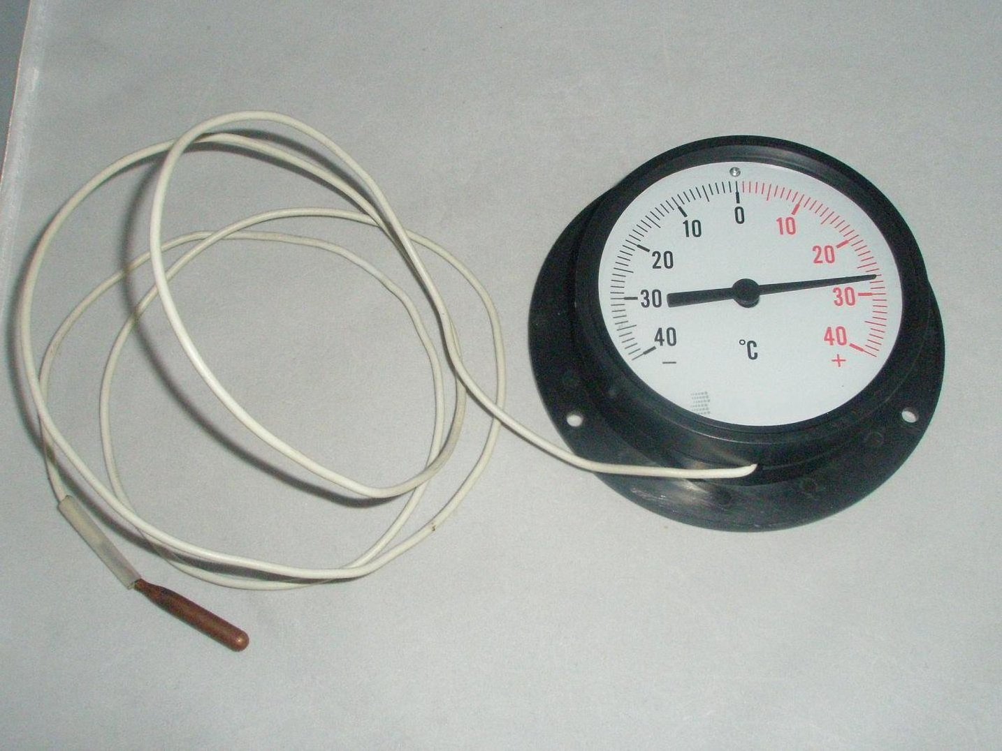 capillary thermometer plastic capillary dial thermometer 4inch(50mm) dial thermometer with remote bulb