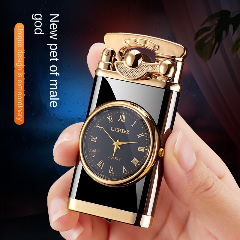 Wholesale Hot Sell Metal Smoking Lighter Rocker watch lighter