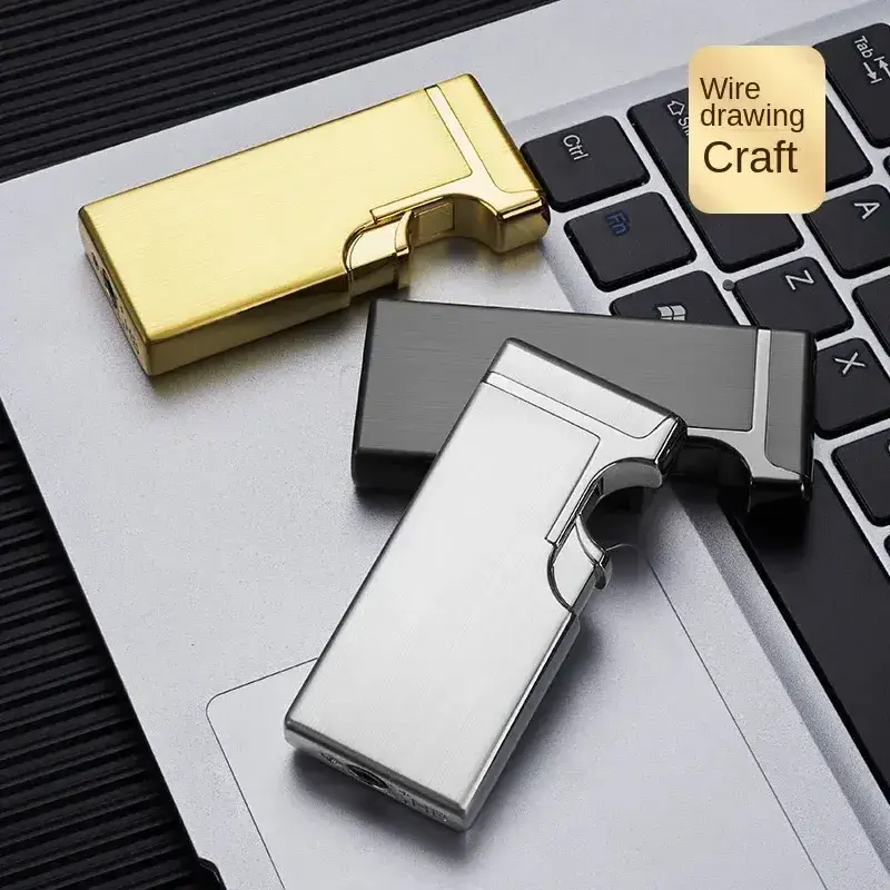 Hot Sale windproof coil lighter infrared induced usb rechargeable electric lighter custom logo cigarette lighter