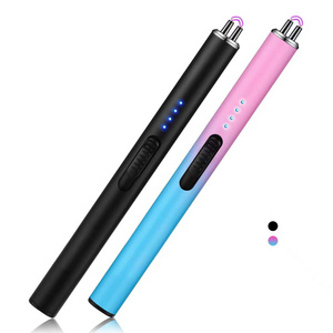 Rechargeable Plasma Custom Electronic BBQ Lighter,USB Lighter for Candle kitchen Electric flameless