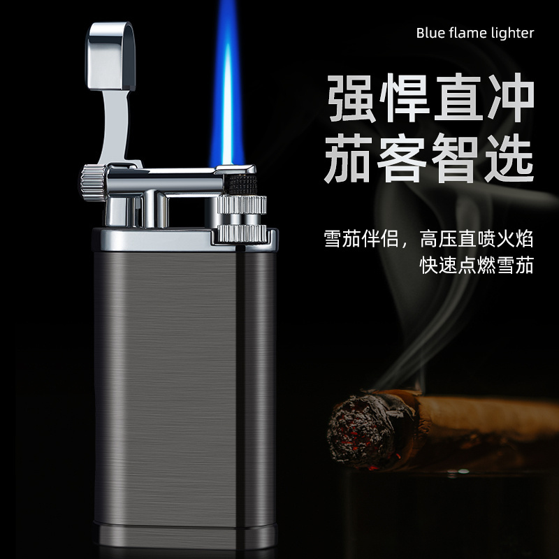 Stylish Metal Pipe Lighters Turbo Custom Disposable Cricket Lighters