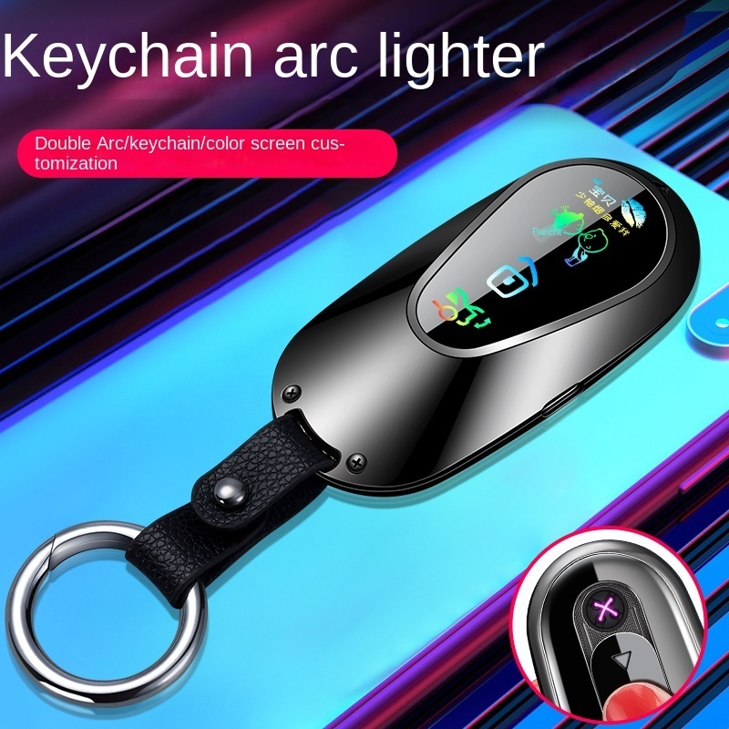 Usb Recharged Lighter Parts Electric Lighter Led Usb Display Charging Lighter