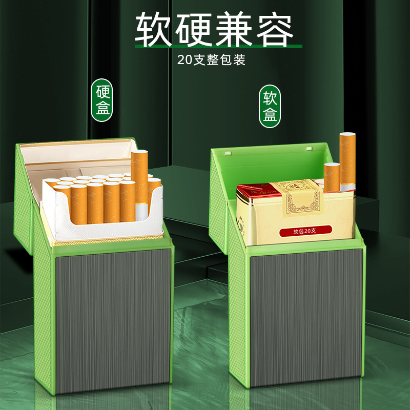 Promotional various durable using portable custom aluminium cigarette case