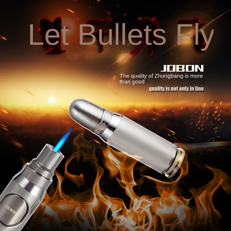 wholesale Jet Blue Flame Butane Gas bullet Torch Lighter For Cigar Cigarette