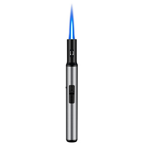 Cigar kitchen high quality direct blue flame lighter refillable torch lighter