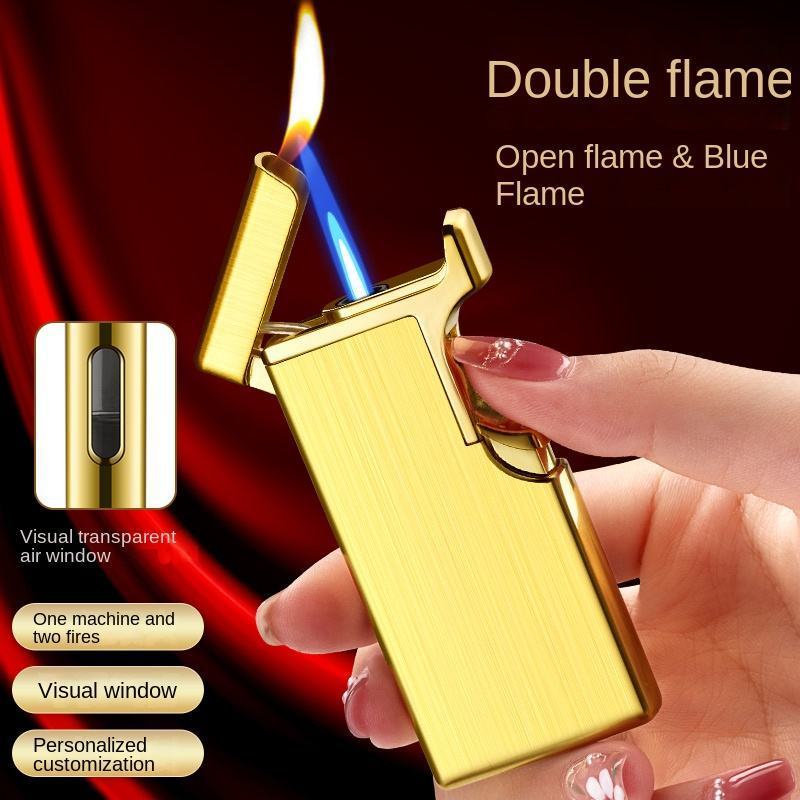 Hot Sale windproof coil lighter infrared induced usb rechargeable electric lighter custom logo cigarette lighter