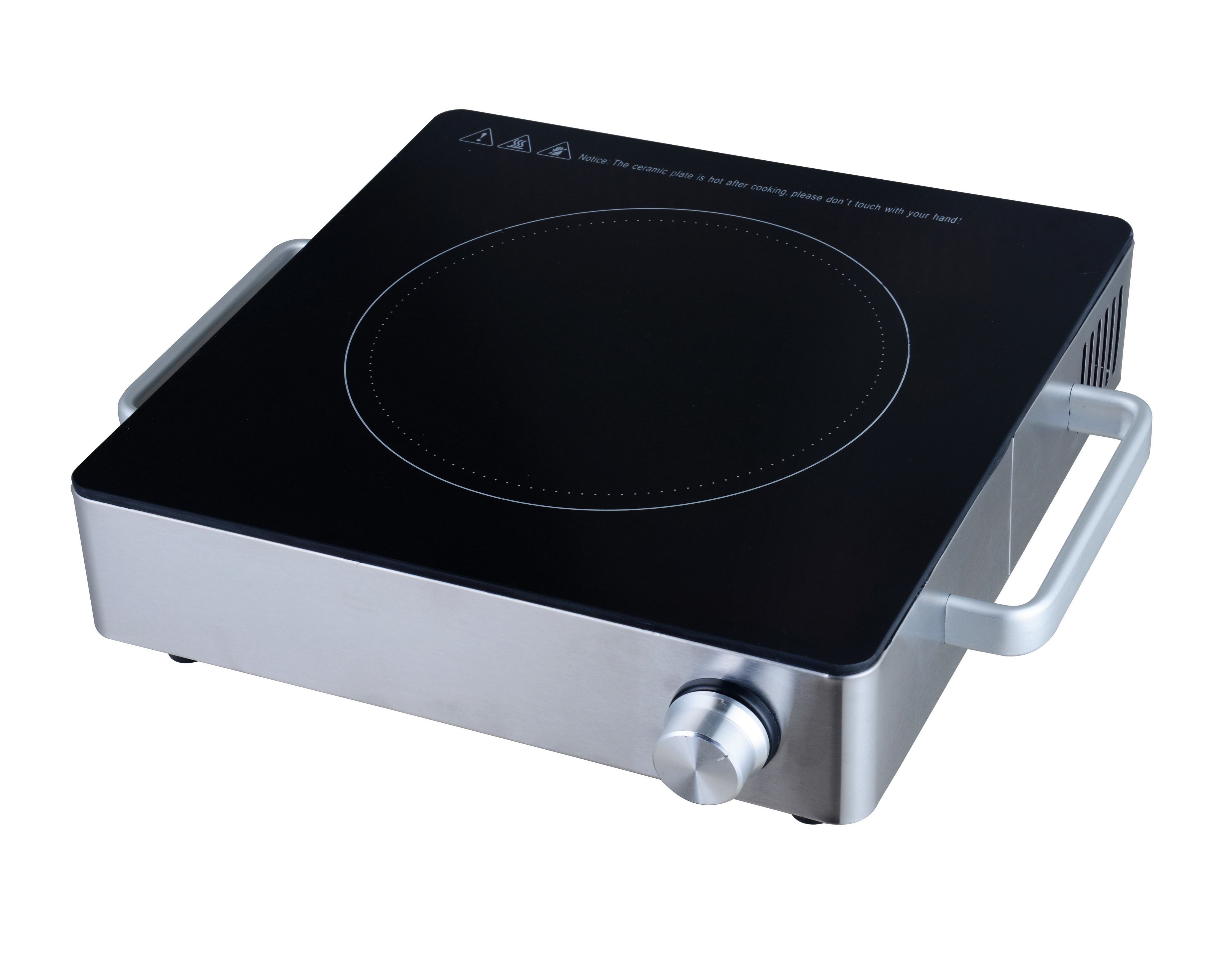 Simple and Durable Stainless Steel Electric Infrared Cooktop Cooker Stove Single Hob