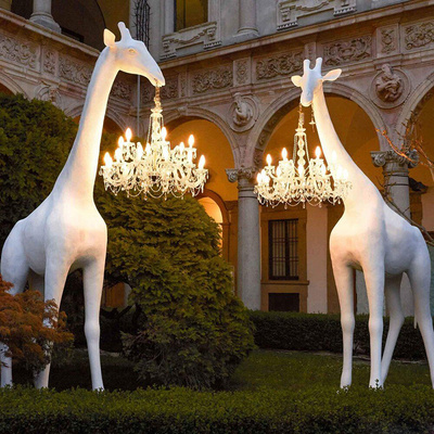 Creative Living  Designer Luxury Giraffe Living Room Home Decor Crystal Floor Lamp Chandelier