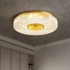 Nordic minimalistic modern lighting design with creative crystal brass LED light study ceiling chandelier luxury