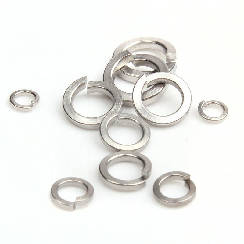 304 Stainless Steel DIN127 Spring Washers Circlip Round Thin Heading Spring Lock Washers Machine spring clip disc washer