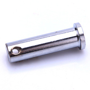 customizable  iso 2341 - b - 12 x 120 - st flat head clevis pin  hitch pin bolt with cotter pin hole