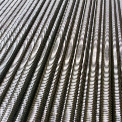 High Quality Metric Threaded Rods M2 M12 Galvanized DIN975 Bag Plain Silver OEM Customized Steel Heavy Building Time Surface Pcs