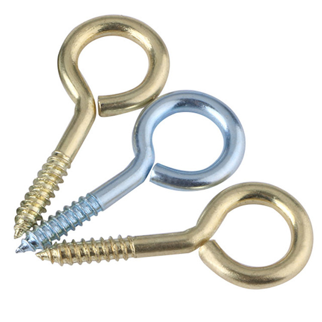 colors furniture screws Self-tapping hook eye screws