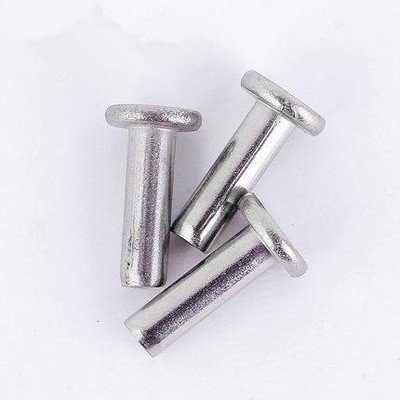 Flat head cotter pin bolt with hole Round Head Rivets Solid Nut Semi Hollow Rivet Customized Non-Standard Rivets