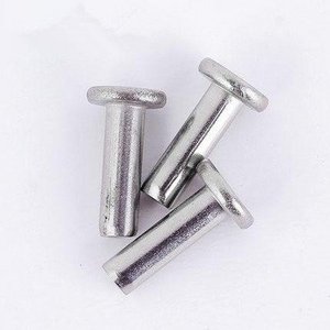 Flat head cotter pin bolt with hole Round Head Rivets Solid Nut Semi Hollow Rivet Customized Non-Standard Rivets