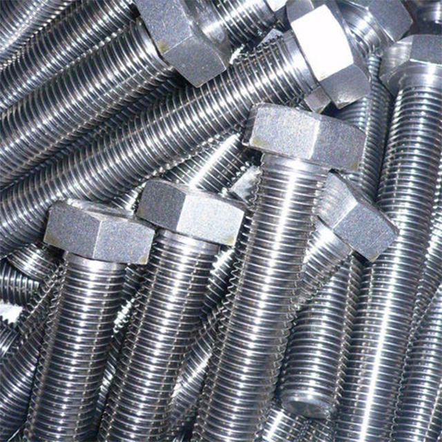 China  manufacturer high quality carbon steel Din 931/933 Hex Bolts And Nuts In stock zinc plated bolts black ho dip galvanized