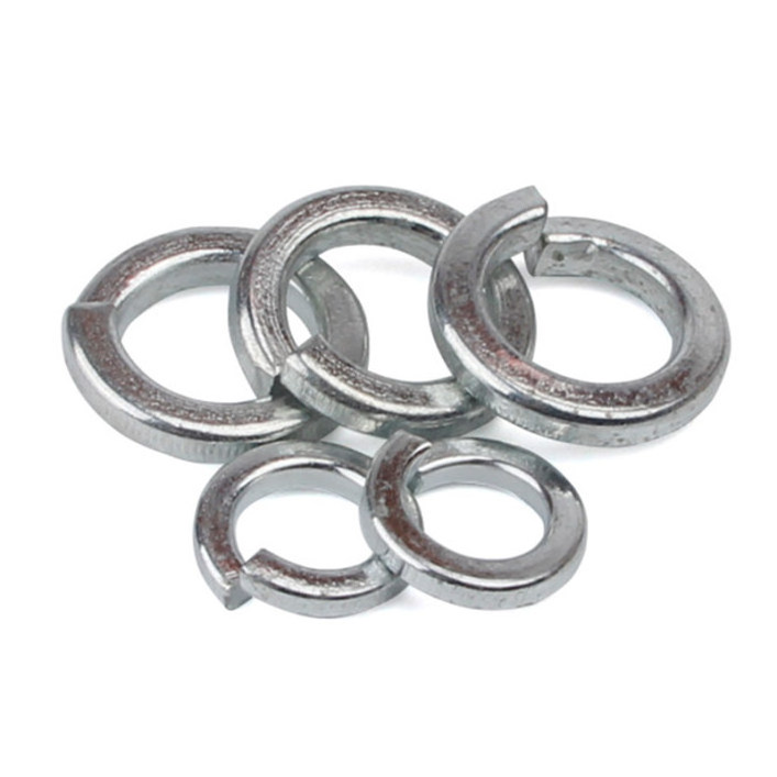 304 Stainless Steel DIN127 Spring Washers Circlip Round Thin Heading Spring Lock Washers Machine spring clip disc washer