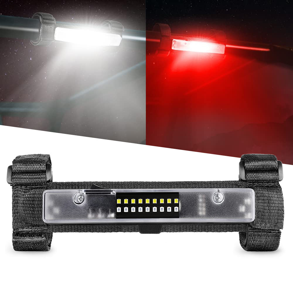 White / Red / Green / Amber Powered RZR SXS Battery Dome Light for UTV