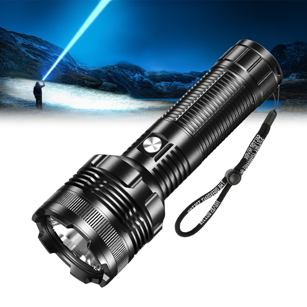 white laser long range self defense waterproof portable rechargeable led tactical lanterns torch light flashlights