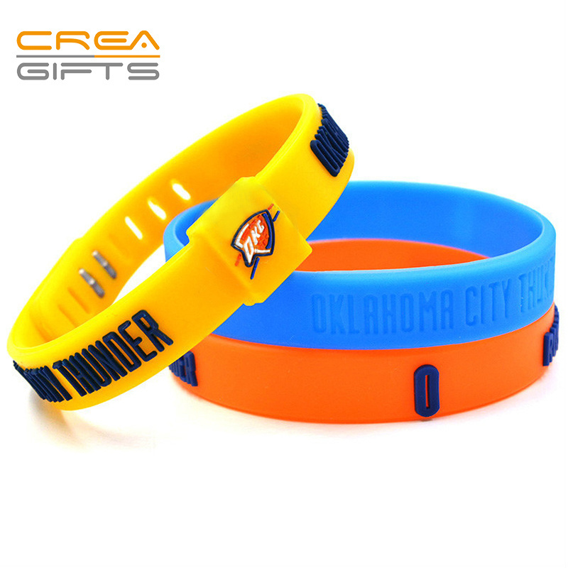 Custom Silicone Bracelets en Customize Mens Light Up led id nfc rfid PVC Elastic Wrist Band Silicone Wristband with logo Custom