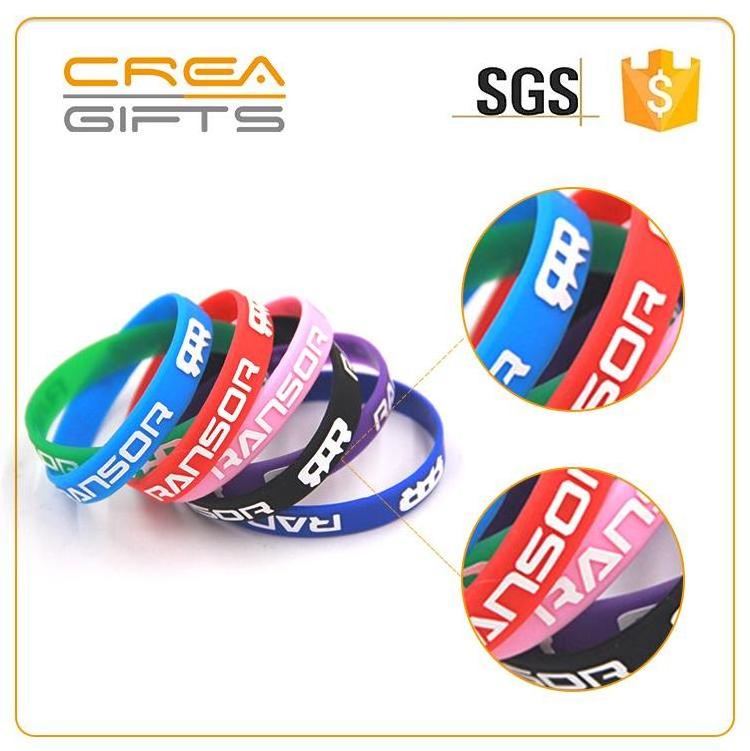 Custom Silicone Bracelets en Customize Mens Light Up led id nfc rfid PVC Elastic Wrist Band Silicone Wristband with logo Custom