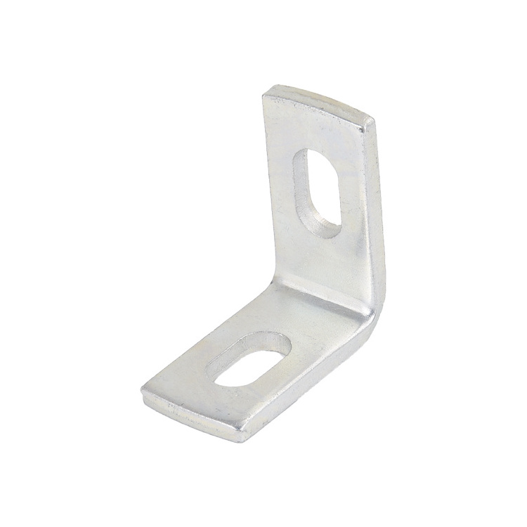 Steel structure accessories Heavy duty 90 degree steel angle bracket corner hardware L shaped brackets